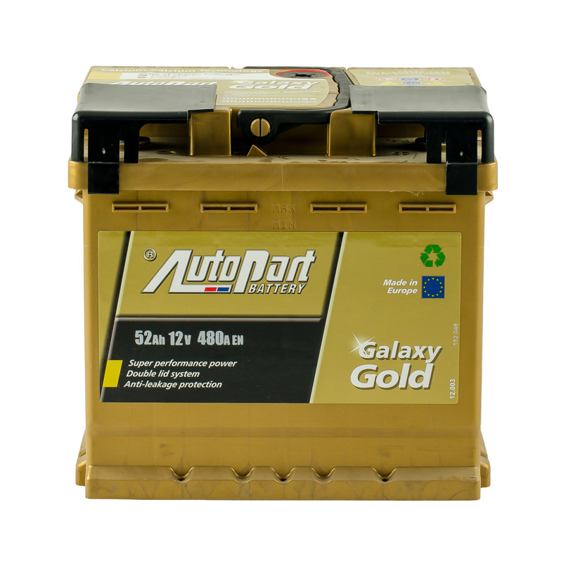 Autopart Galaxy Gold 52Ah EN480 -/+ 207x175x190