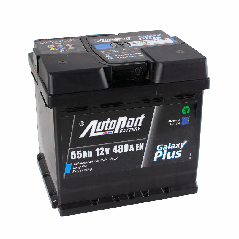 Autopart Galaxy Plus 55Ah EN480 +/- 207x175x190