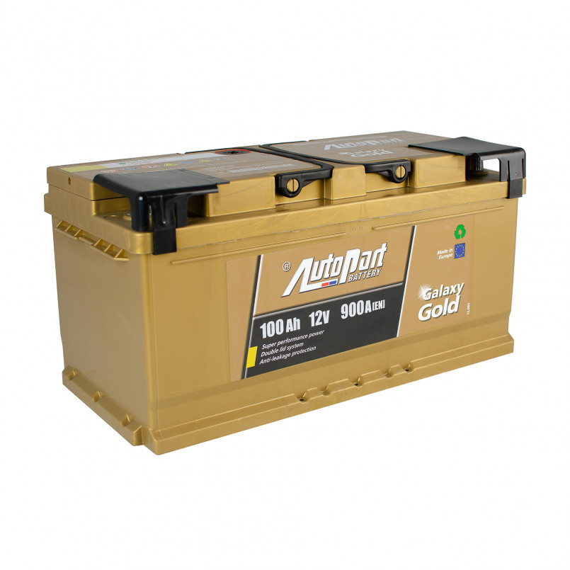 Autopart Galaxy Gold 100Ah EN900 -/+ 353x175x175
