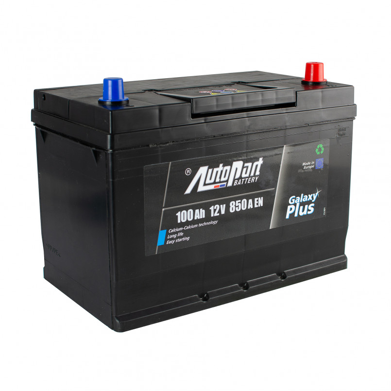 Autopart Galaxy Plus Japan 100Ah EN850 -/+ 303x175x227