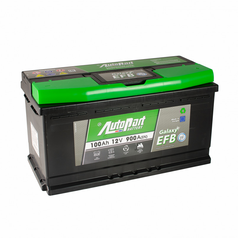 Autopart Galaxy EFB 100Ah EN900 -/+