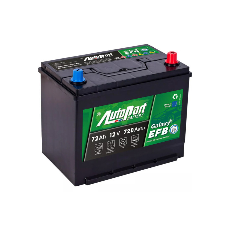 Autopart EFB Japan 72Ah 720Ah -/+
