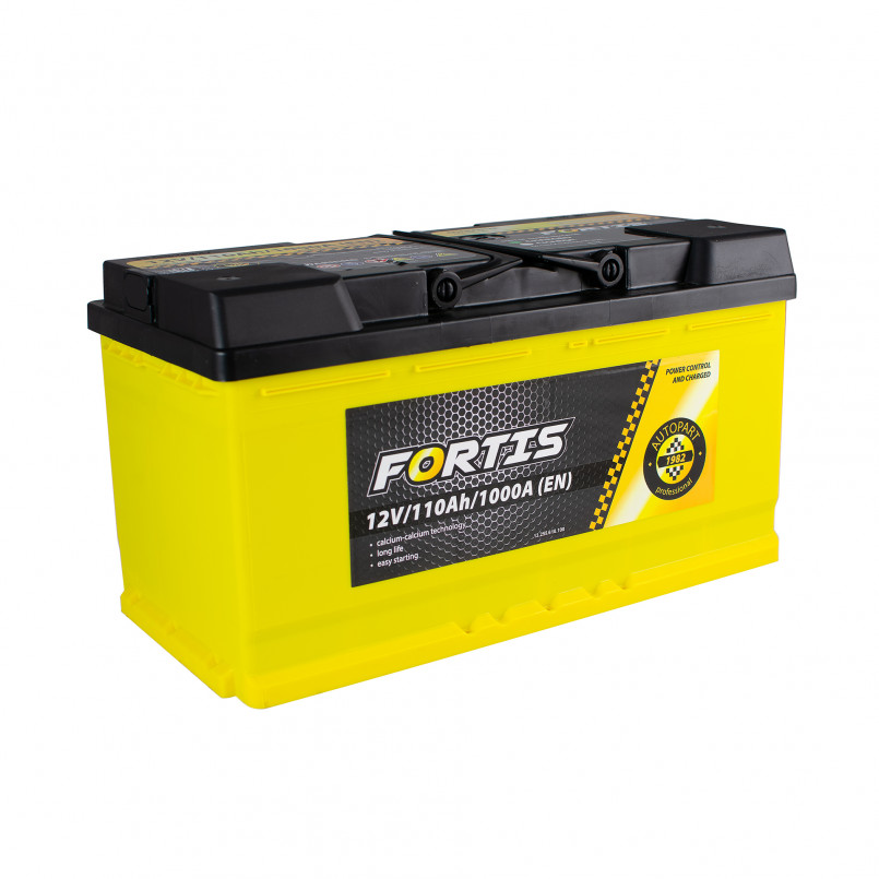 Autopart Fortis 110Ah EN1000 -/+ 353x175x190