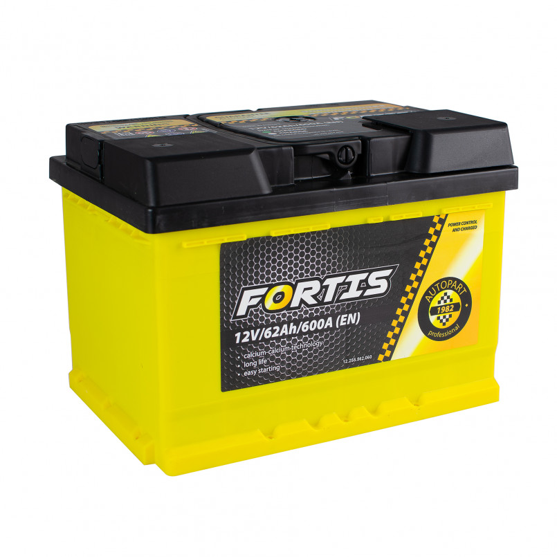 Autopart FORTIS 62Ah EN600 +/- 242x175x175