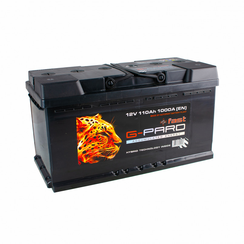 Autopart G-Pard 110Ah EN1000 -/+ 353x175x190