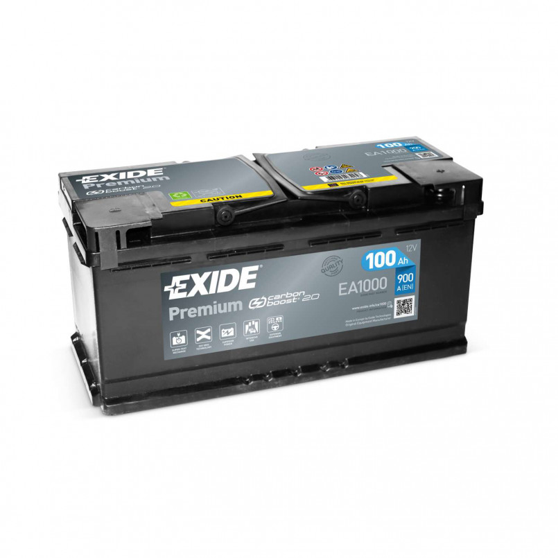 100 Ah/12V EXIDE PREMIUM Euro EA1000