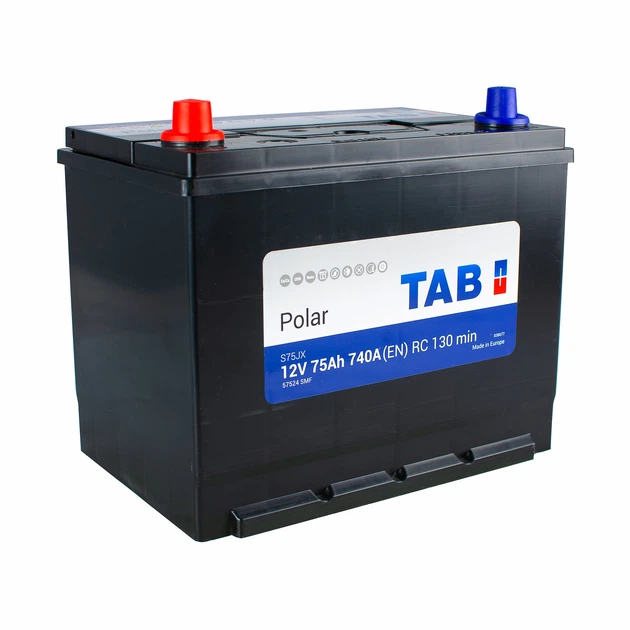 TAB Polar Japan 75Ah EN740 +/-