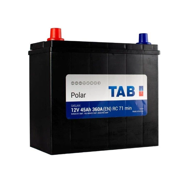 TAB Polar Japan 45Ah EN360 -/+