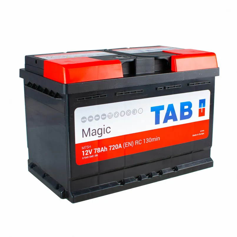 TAB Magic 78Ah EN720 -/+