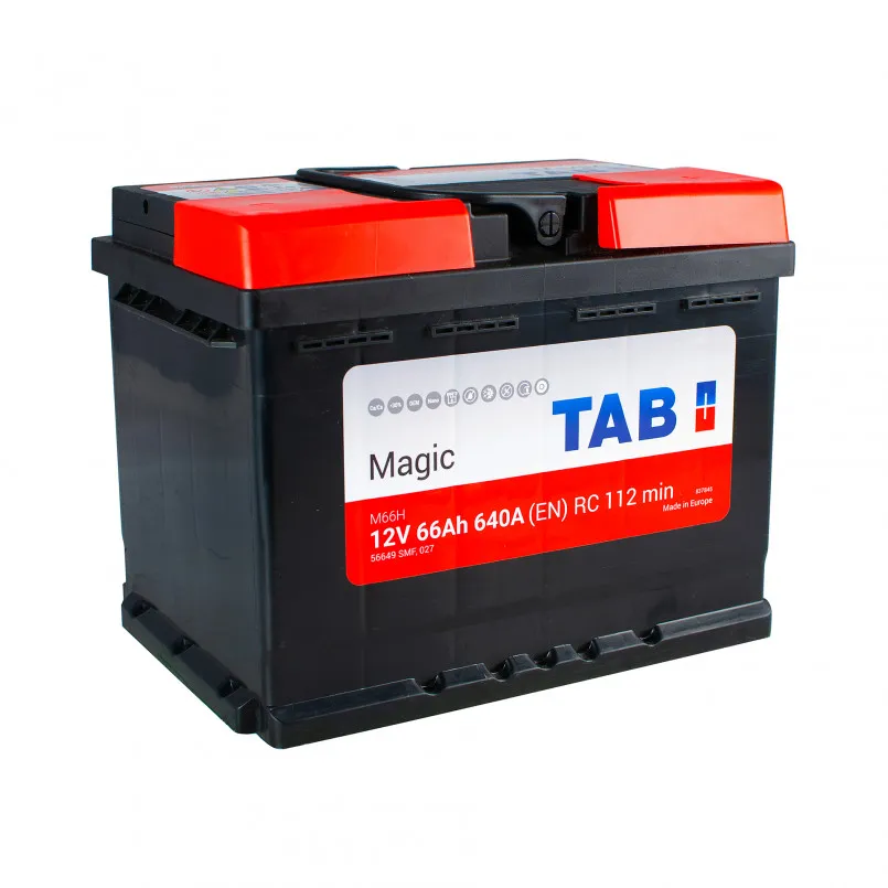 [189 065] TAB Magic 66Ah EN640 -/+ 242x175x190