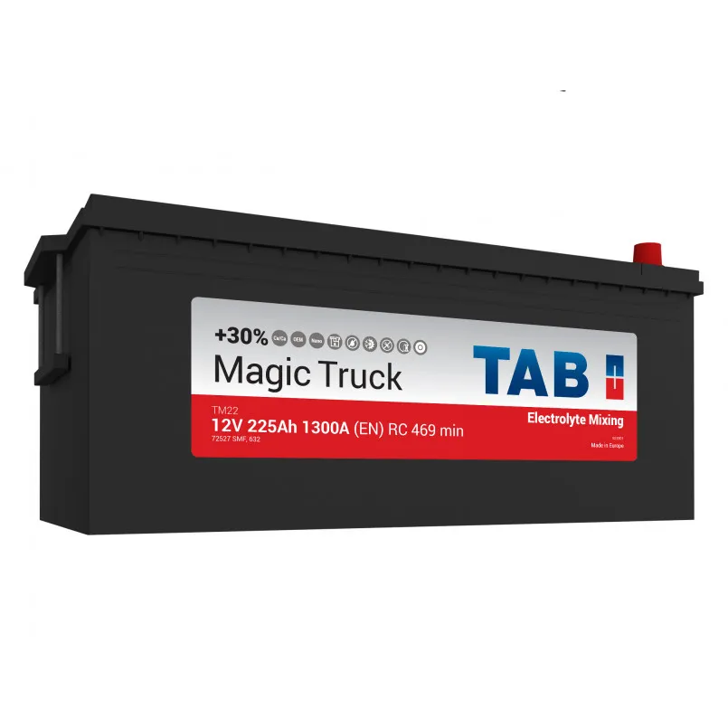TAB Magiс Truck 225Ah EN1300 518x273x214/240