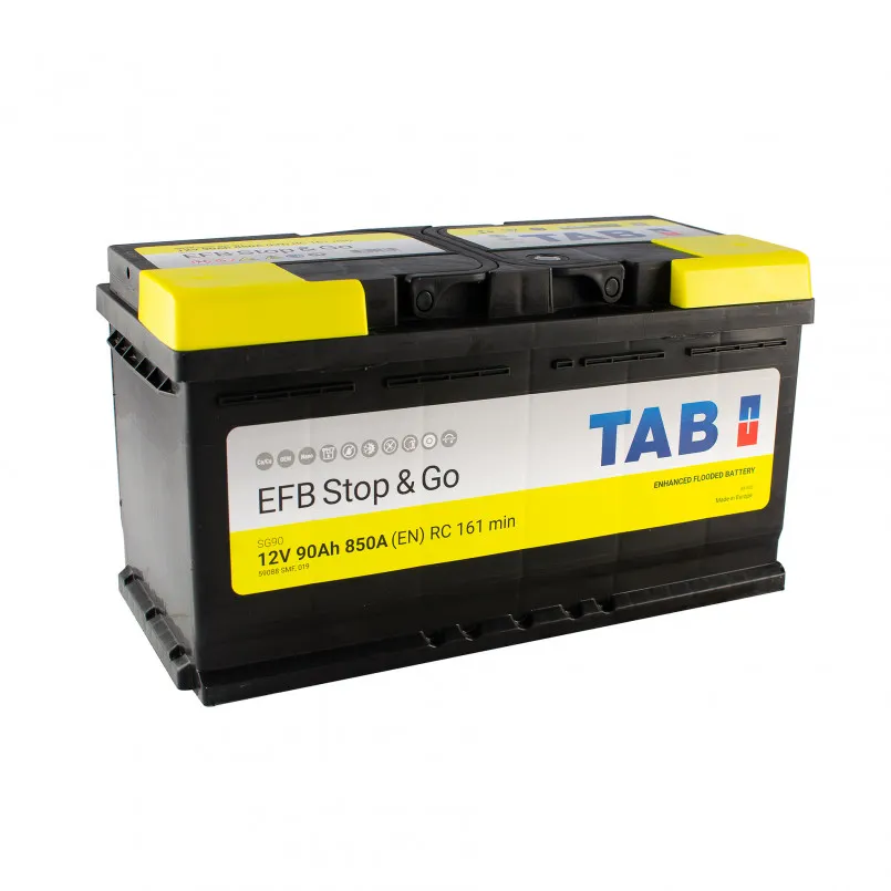 90 Ah/12V TAB EFB (0) Euro