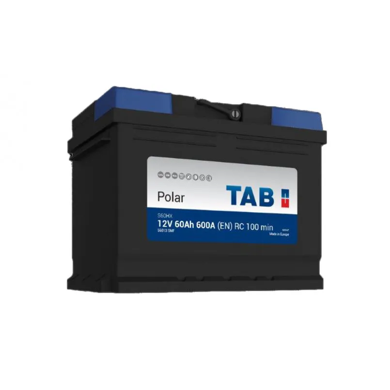 TAB Polar 60Ah EN600 +/- 242x175x190