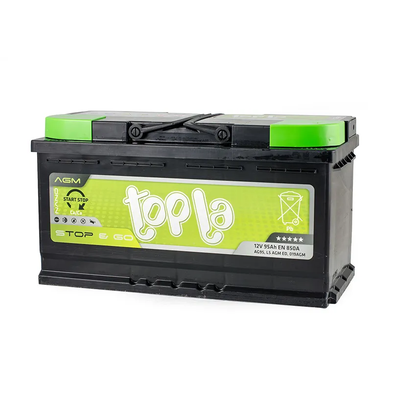 Topla AGM 95Ah EN850 -/+ 353x175x190