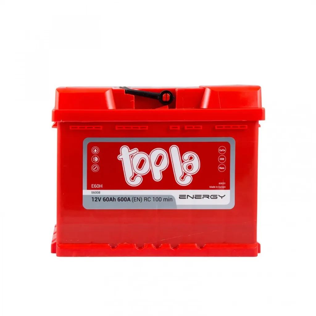 Topla Energy 60Ah EN600 -/+ 242x175x190