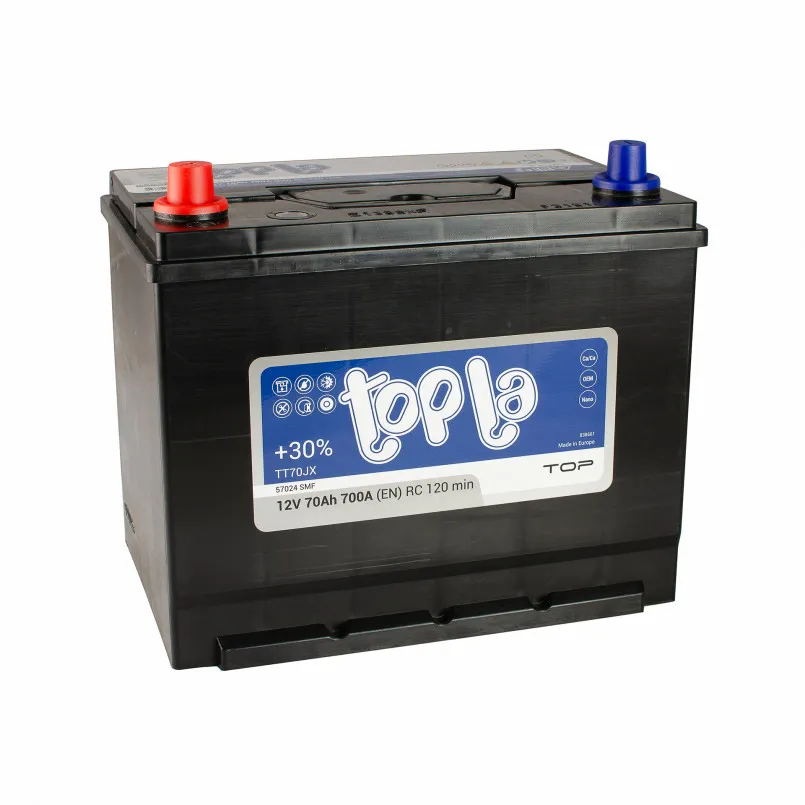 Topla TOP 57024 Japan 70Ah EN700 +/- 266x172x200/220