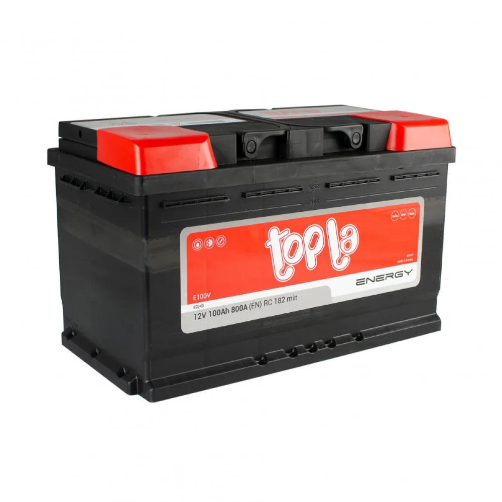 Topla Energy 100Ah EN800 -/+ 315х175х190