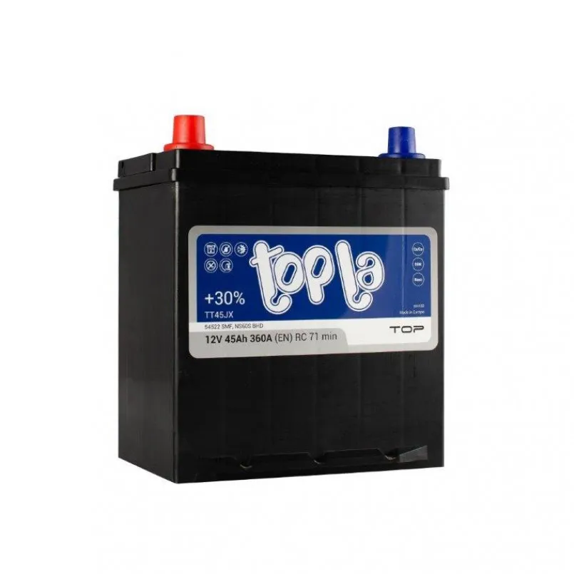 Topla TOP Japan 45Ah EN360 +/- 196x134x205/226