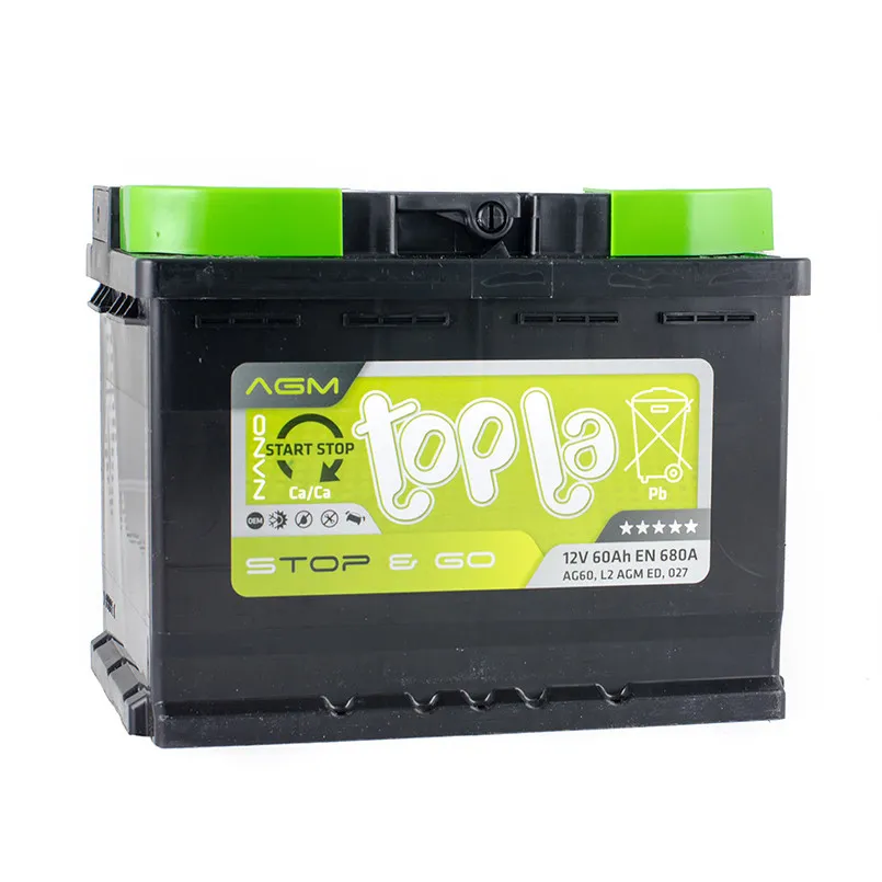 60 Ah/12V Topla  AGM Euro (0)