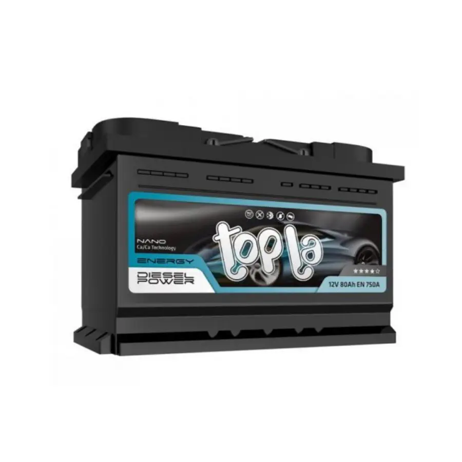 Topla Energy 80Ah EN750 -/+