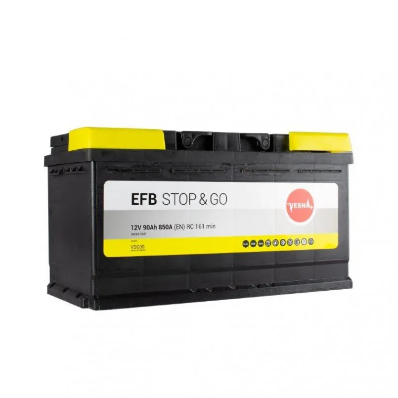 Vesna EFB 90Ah EN850 Euro (0)