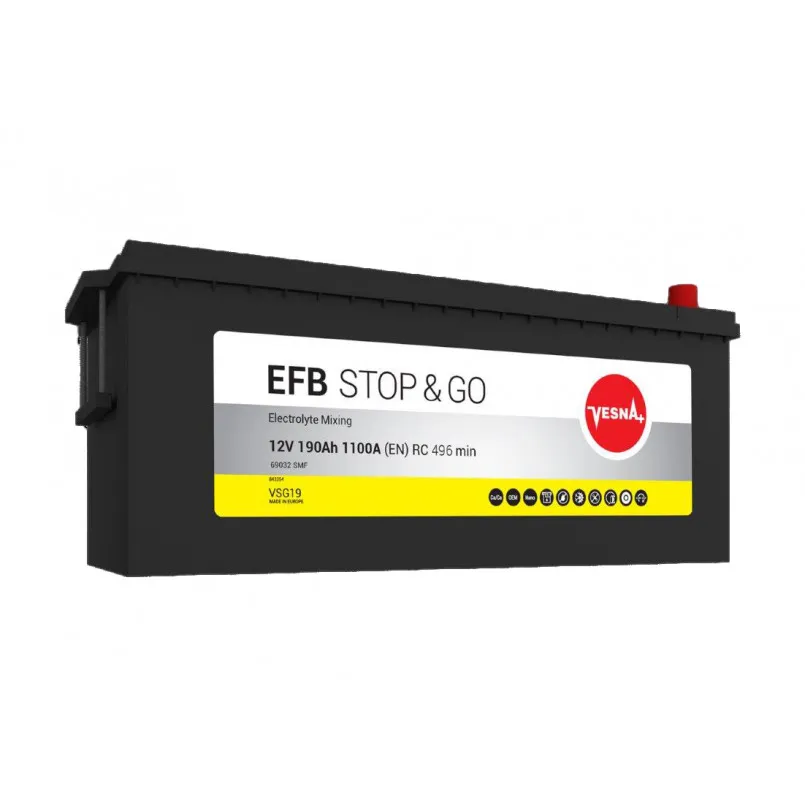 [493 612] 190 Ah/12V NEW!!!! Vesna EFB (3)