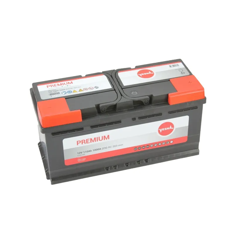 Vesna Premium 110Ah EN1000 -/+ 394x175x190