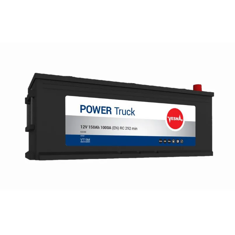 Vesna Truck 150Ah EN1000 509x175x182/208