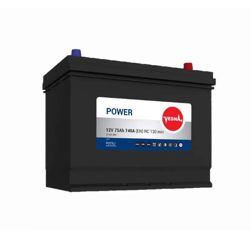 75 Ah/12V Vesna Japan Euro(0)