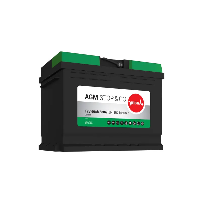 60 Ah/12V NEW!!!! Vesna AGM  (0)