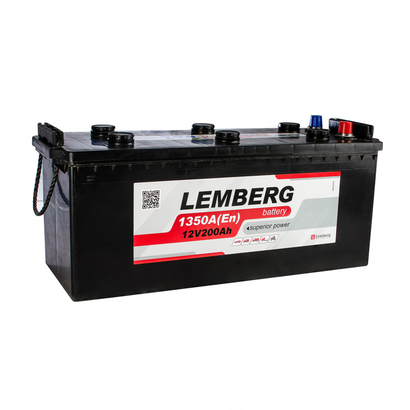 [LB200-3] 200 Аh/12V LEMBERG battery (3) (корпус 190)
