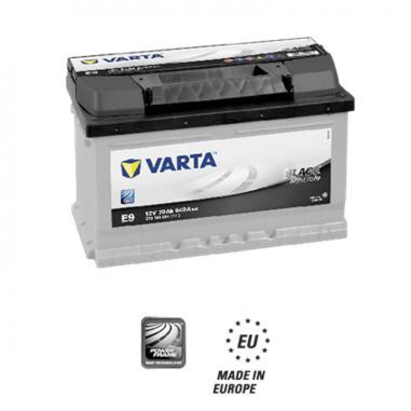 VARTA 70Ач Black Dynamic E9 (0)