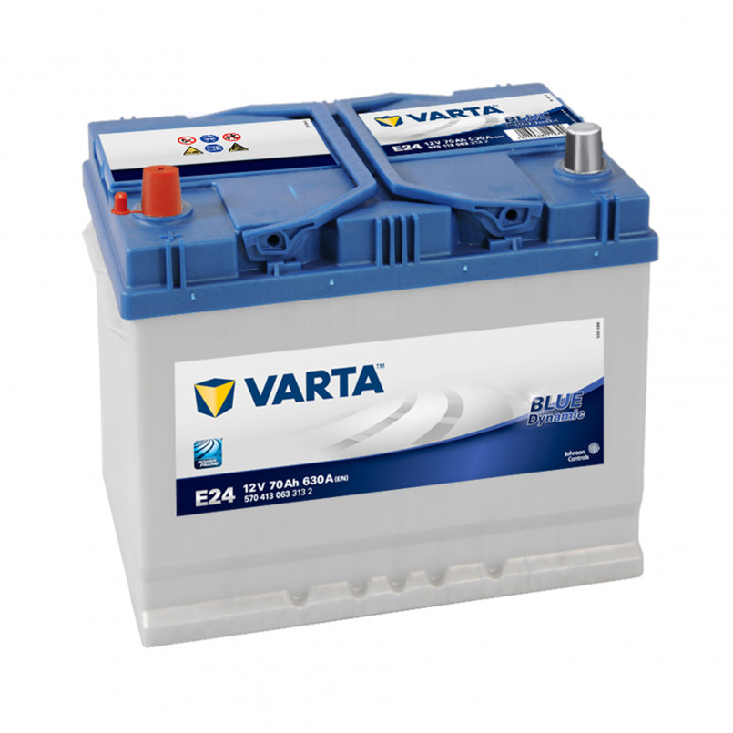 VARTA 70Ач  Blue Dynamic АЗИЯ  E24 (1)