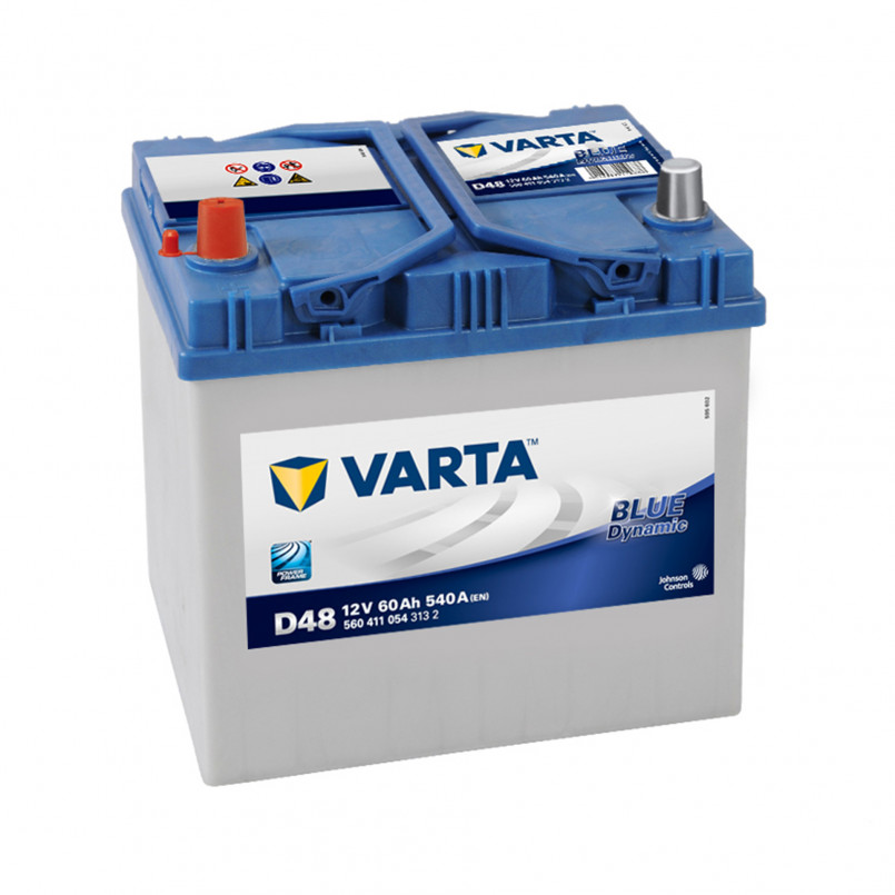 VARTA 60Ач  Blue Dynamic  АЗИЯ   D48 (1)