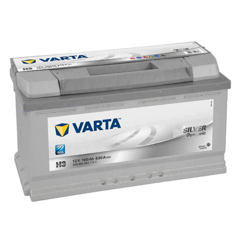 [600402083] VARTA 100Ач  Silver Dynamic  H3 (0)