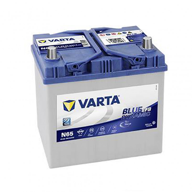 [565501065] VARTA 65Ач  Blue Dynamic  EFB  АЗИЯ   N65 (0)