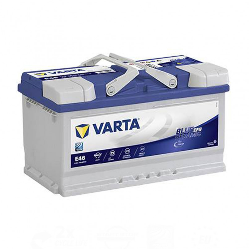 [575500073] VARTA 75Ач  Blue Dynamic  EFB  E46 (0)