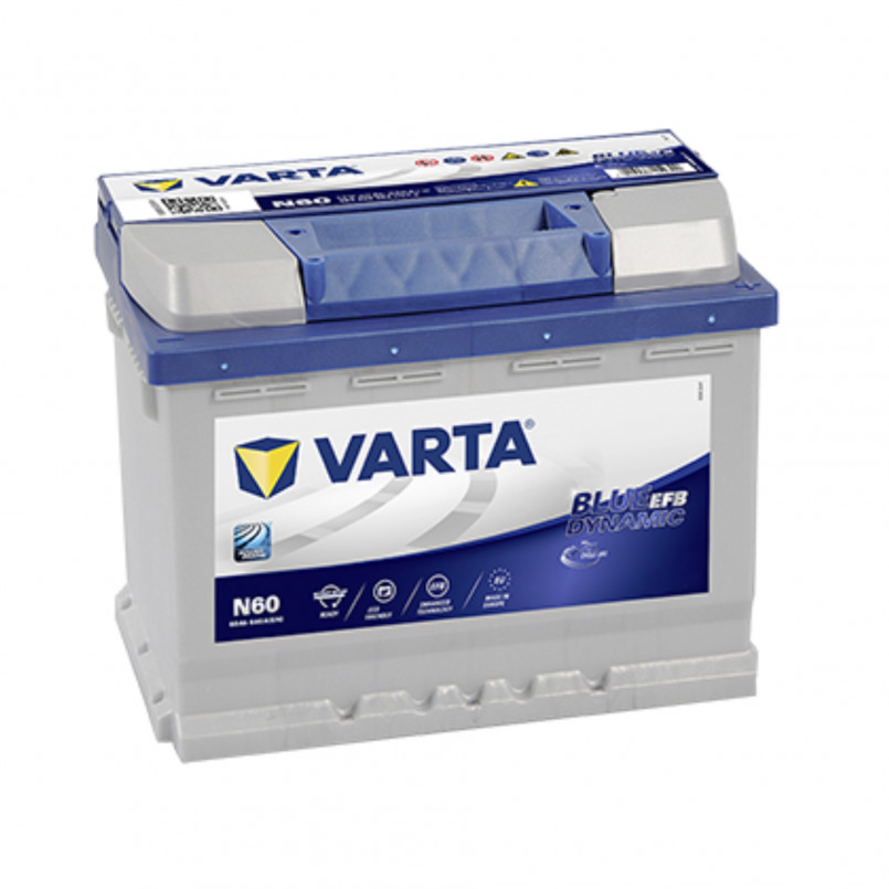 VARTA 60Ач Blue Dynamic EFB N60 (0)