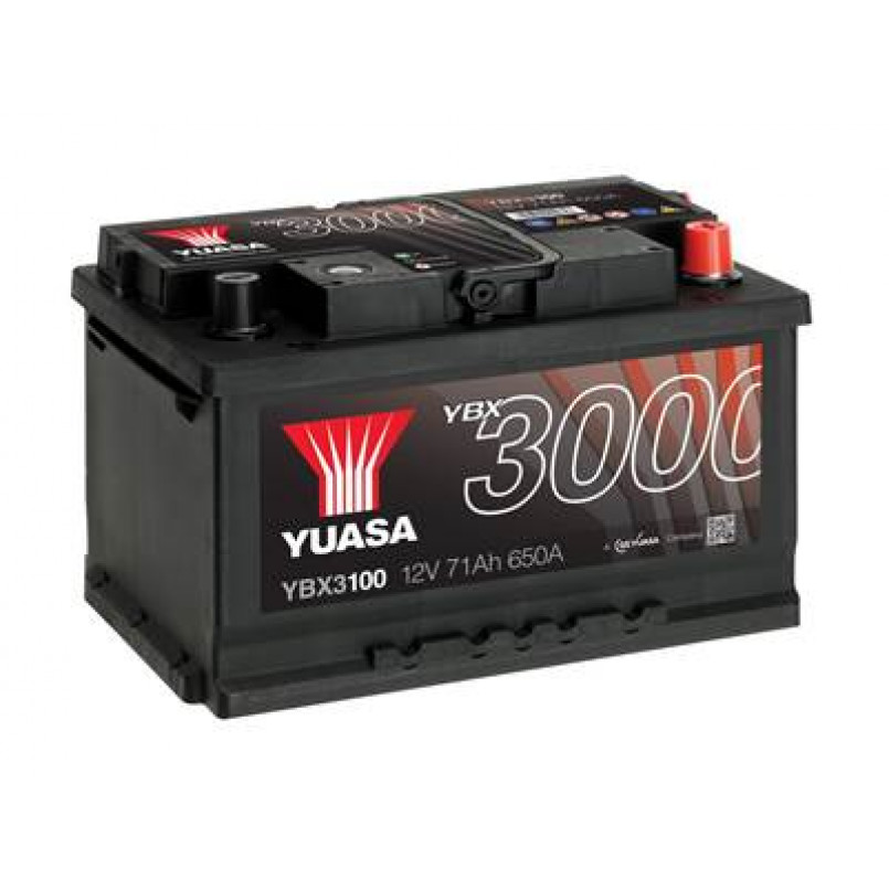 [YBX3100] Yuasa 12V 71Ah SMF Battery YBX3100 (0)