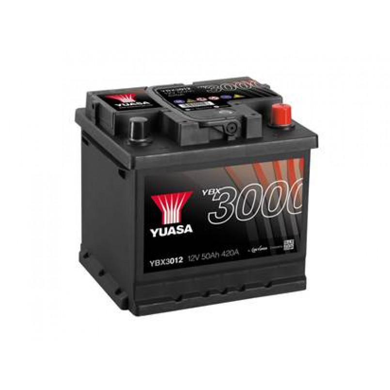 [YBX3012] Yuasa 12V 52Ah SMF Battery YBX3012 (0)
