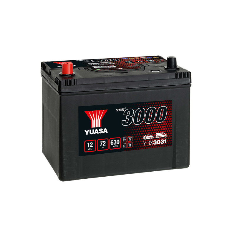 [YBX3031] Yuasa 12V 72Ah SMF Battery Japan YBX3031 (1)