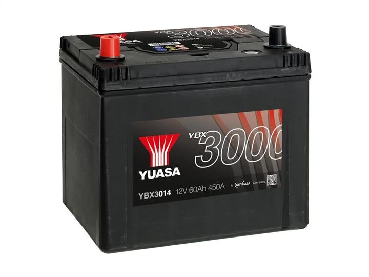 [YBX3014] Yuasa 12V 60Ah SMF Battery Japan  YBX3014 (1)
