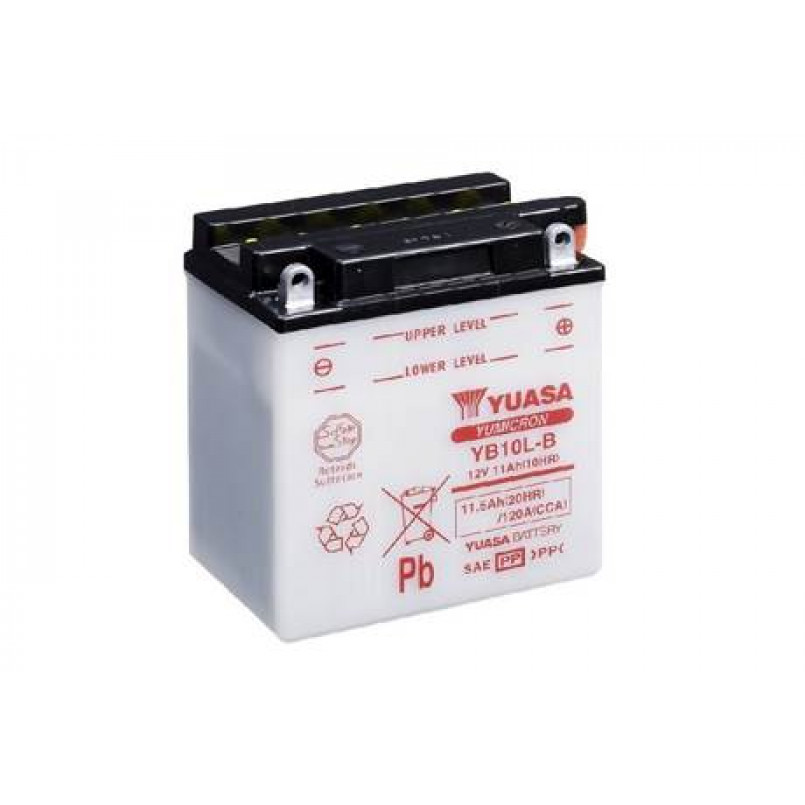 [YB10L-B] МОТО Yuasa 12V 11,6Ah  YuMicron Battery   YB10L-B(сухозаряжений)