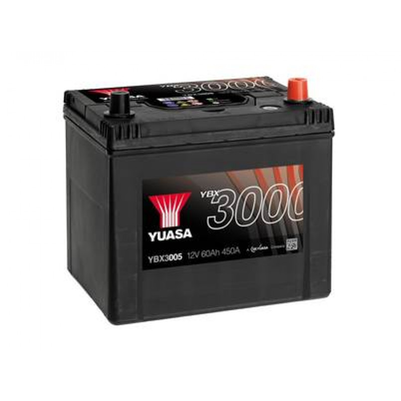 [YBX3005] Yuasa 12V 60Ah SMF Battery Japan YBX3005 (0)