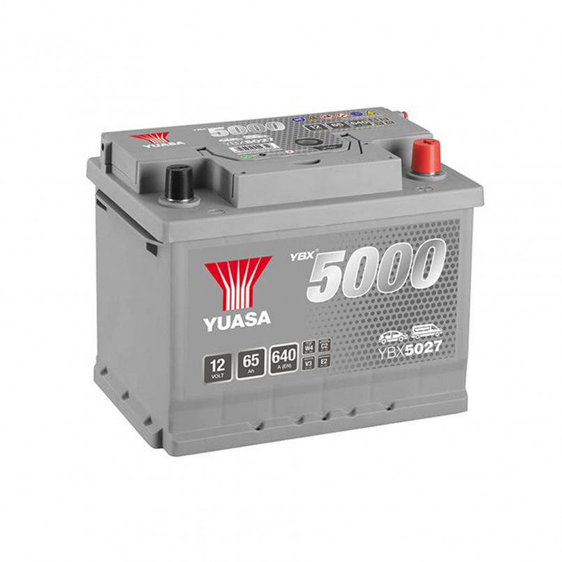 [YBX5027] Yuasa 12V 65Ah Silver High Performance Battery YBX5027 (0)