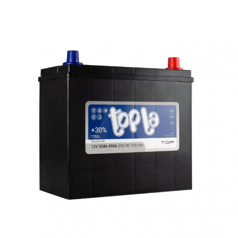 Topla TOP Japan 55Ah EN490 -/+
