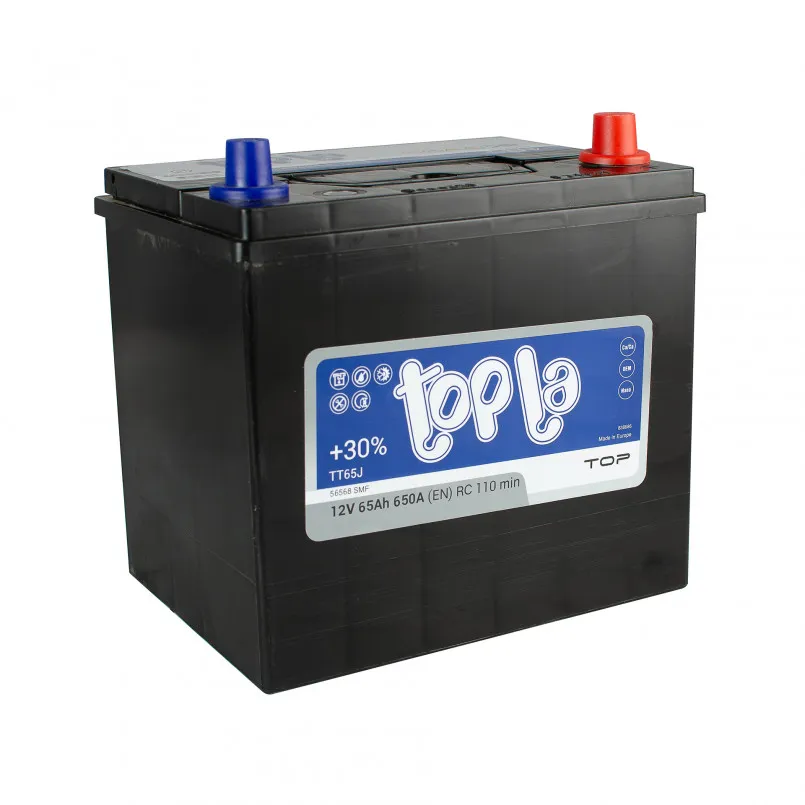 Topla Top Japan 65Ah EN650 -/+ 230x173x200