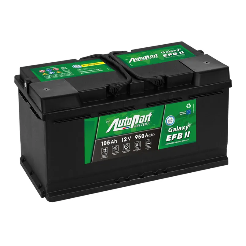 Autopart EFB II 105Ah EN950 -/+ 394x175x190
