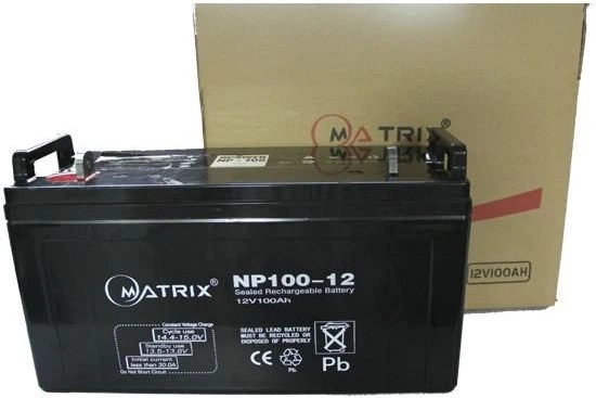 MATRIX 12V 100Ah +/- 331x175x216