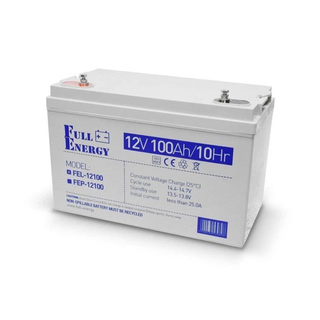 Full Energy GEL 12V 100Ah +/- 507x110x222